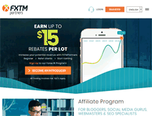 Tablet Screenshot of fxtmpartners.com
